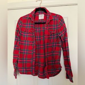 Abercrombie and Fitch flannel